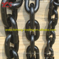 Black Painted Marine Studless Anchor Chain